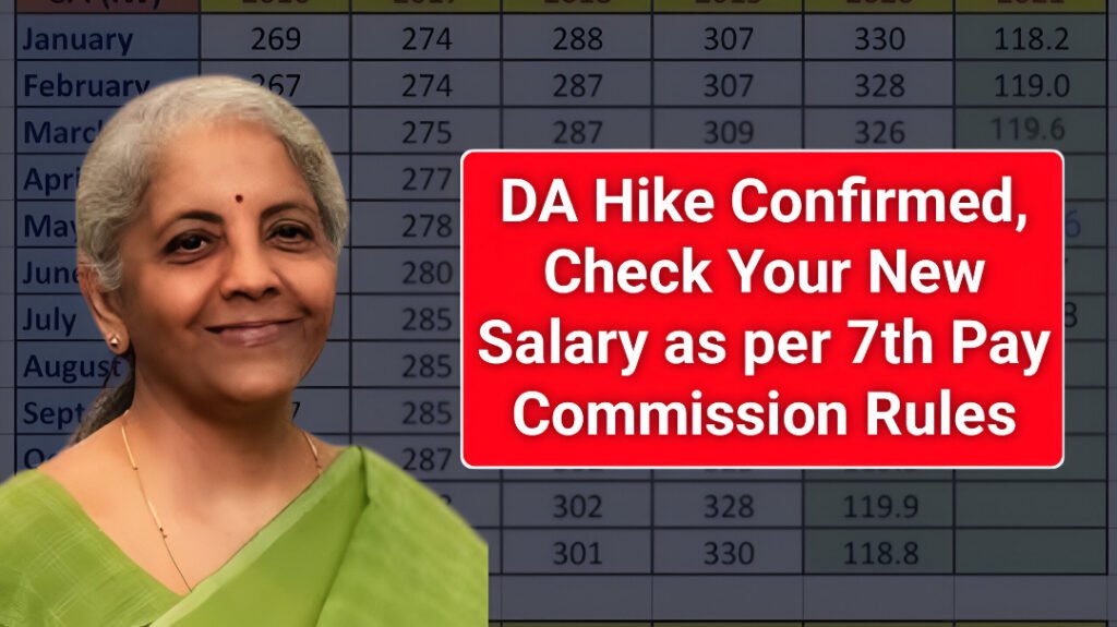 DA Hike 2025 7th Pay Commission